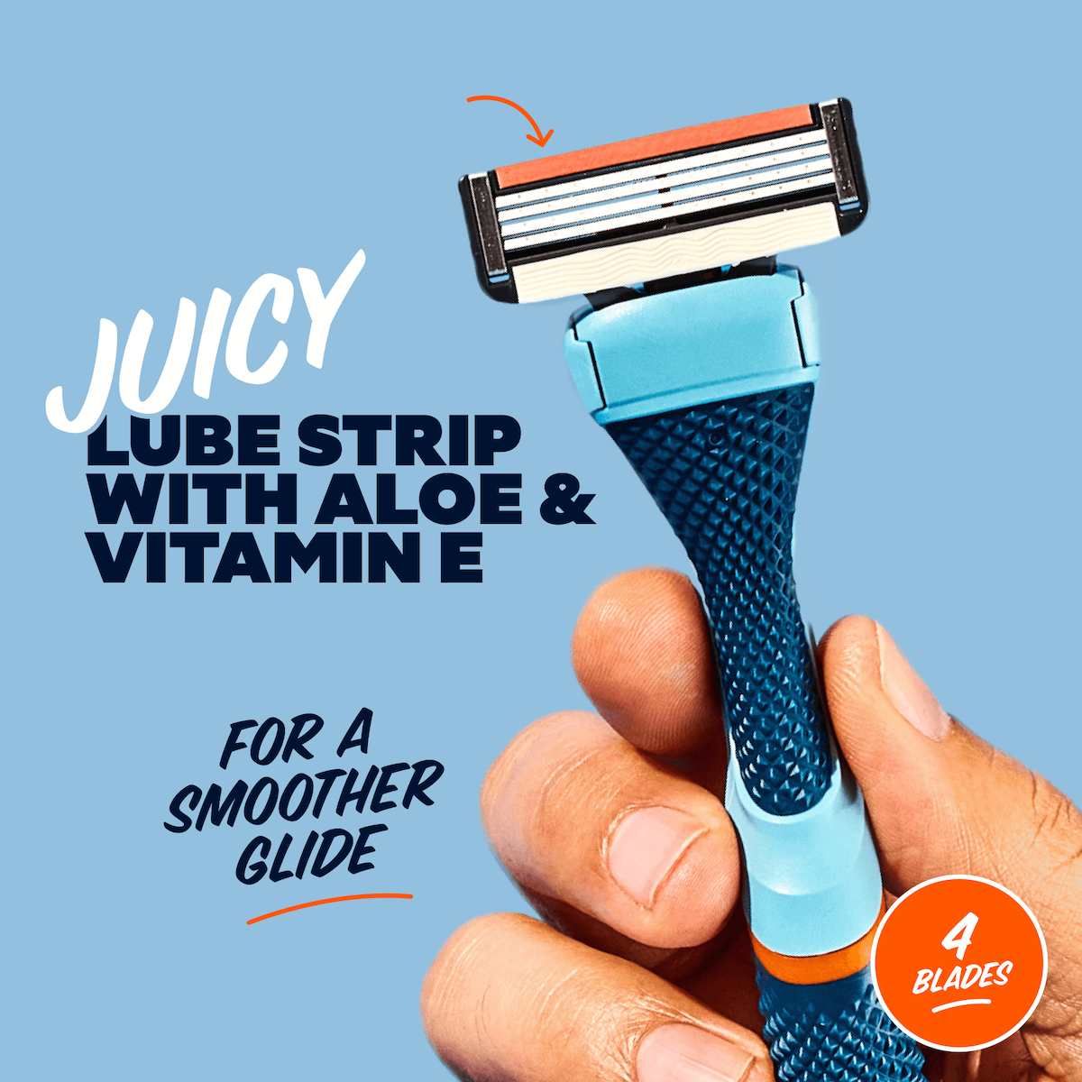 4 Person Razor The Classic 4 Blade Razor – Dollar Shave Club CA